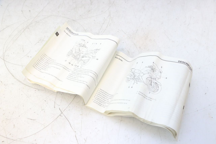 photo de USER MANUAL YAMAHA FJR 1300 (2001 - 2005) - Technical close-up
