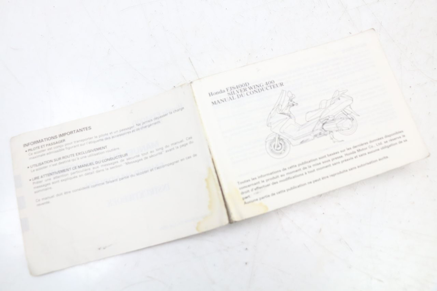 photo de USER MANUAL HONDA FJS SILVER WING SILVERWING 400 (2005 - 2008) - Zoom on usage condition