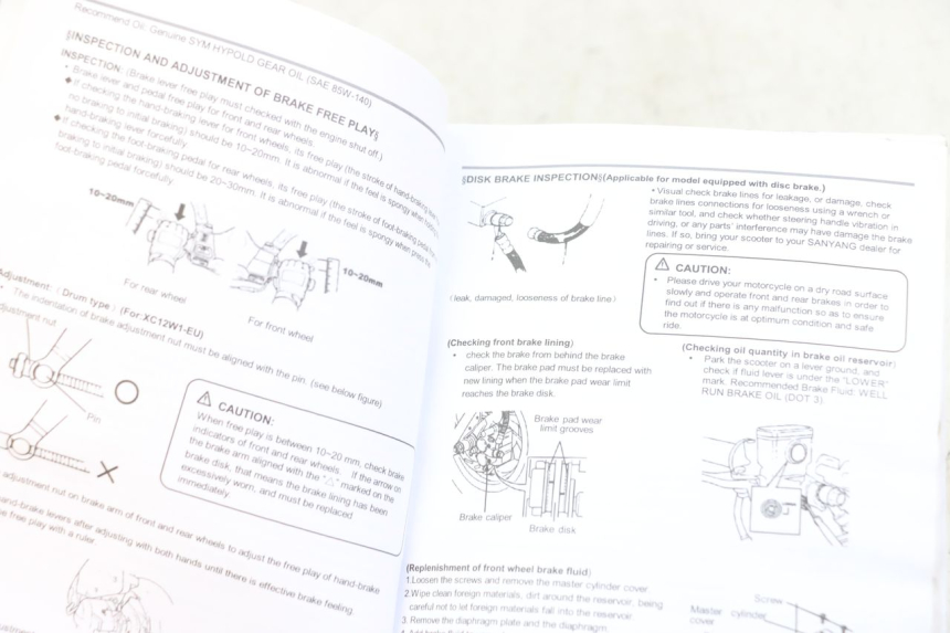 photo de USER MANUAL SYM JET 14 4T 50 (2018 - 2022) - Alternative perspective