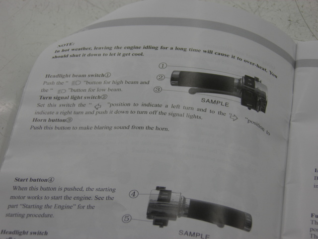 photo de USER MANUAL JM MOTOR JULIA 50 (2010 - 2014) - Component detail