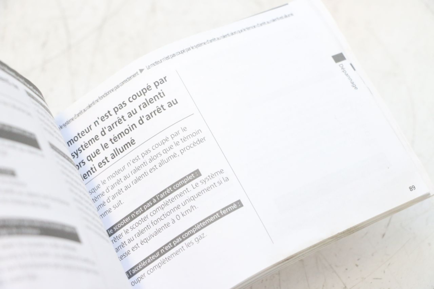 photo de USER MANUAL HONDA PCX (JF57/JF64) 125 (2014 - 2018) - Component detail