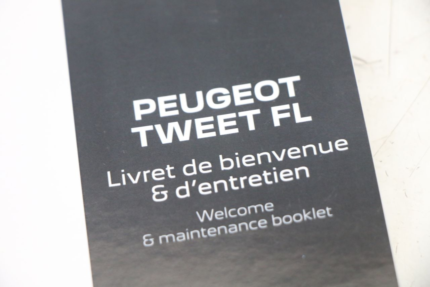 photo de USER MANUAL PEUGEOT TWEET 4T 50 (2023 - 2025) - Alternative perspective