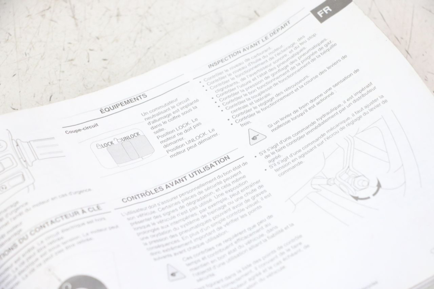 photo de USER MANUAL PEUGEOT TWEET 4T 50 (2014 - 2019) - Component detail
