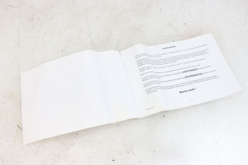 photo de USER MANUAL KYMCO SUPER 8 4T 50 (2021 - 2024) - Product overview