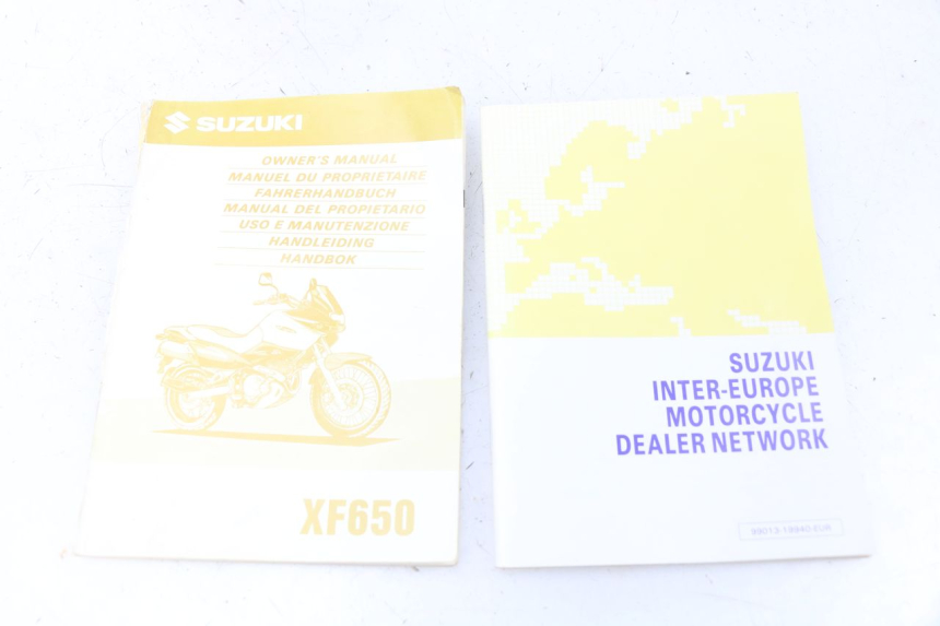 photo de USER MANUAL SUZUKI XF FREEWIND 650 (1997 - 2003) - Main view
