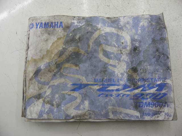 photo de USER MANUAL YAMAHA TDM 900 (2004 - 2006) - Main view