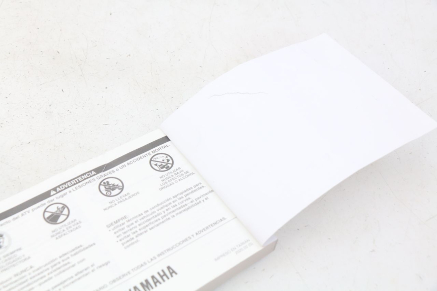 photo de USER MANUAL YAMAHA YFM R RAPTOR 90 (2017 - 2023) - Alternative perspective