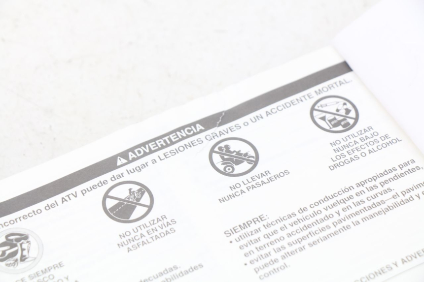 photo de USER MANUAL YAMAHA YFM R RAPTOR 90 (2017 - 2023) - Technical close-up