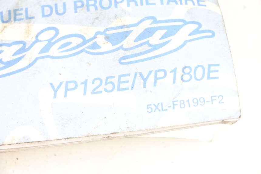 photo de USER MANUAL YAMAHA YP MAJESTY 125 (2002 - 2006) - Fixing points details