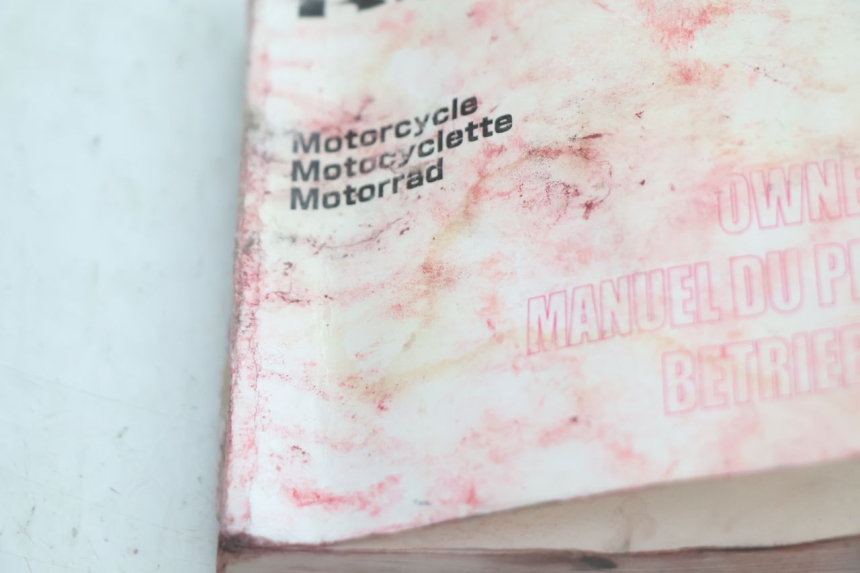photo de USER MANUAL KAWASAKI ZX-6R ZX6R 600 (2000 - 2002) - Component detail