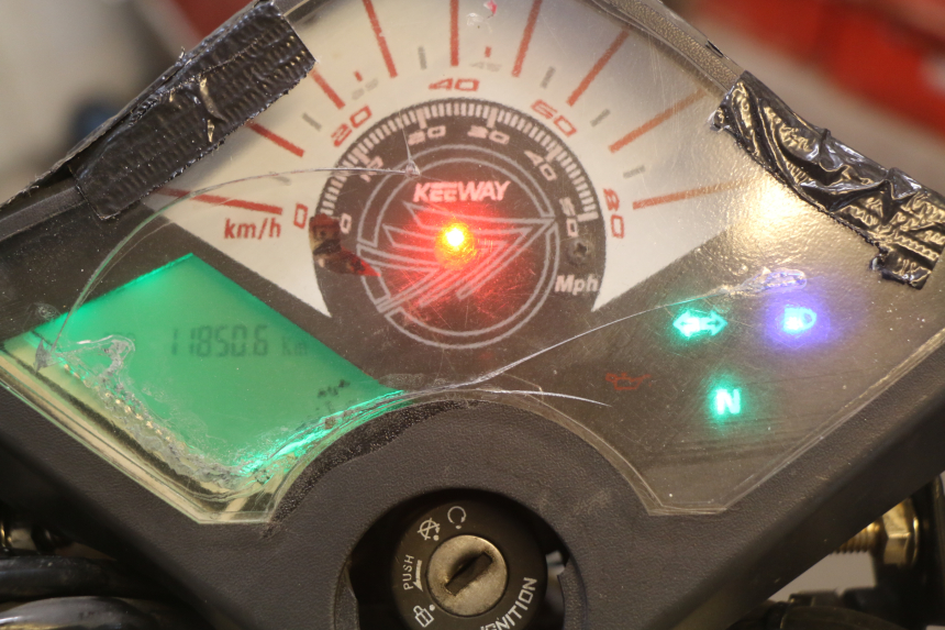 photo de ENGINE KEEWAY TX 50 (2008 - 2015) - Zoom on usage condition