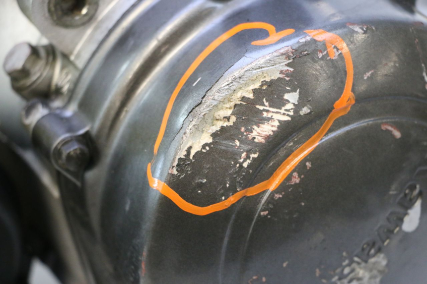 photo de ENGINE KAWASAKI ZX-6R ZX6R 600 (1995 - 1997) - Spare part profile view