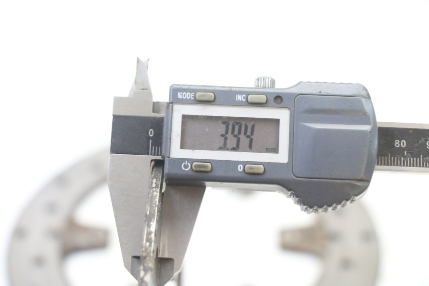 photo de PAIR FRONT BRAKE DISC PIAGGIO MP3 LT 400 (2007 - 2012) - Surface and material condition