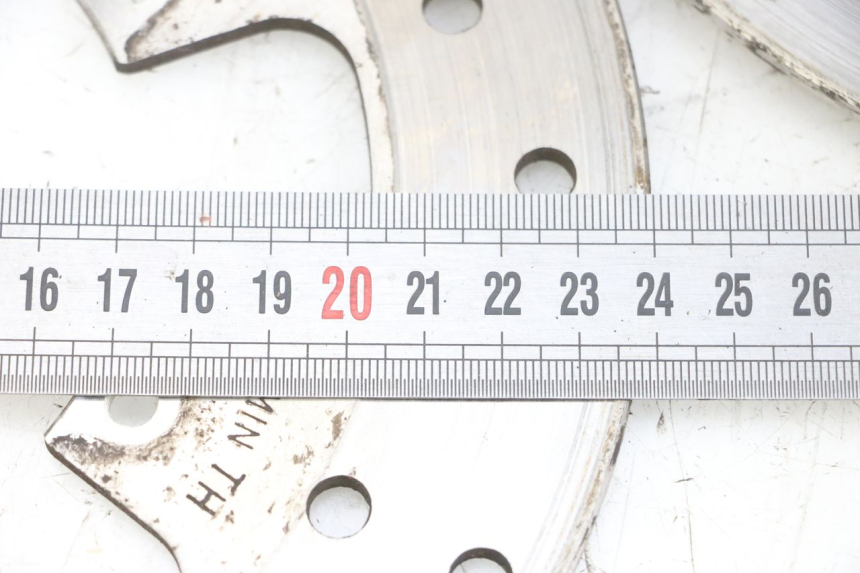 photo de PAIR FRONT BRAKE DISC PIAGGIO MP3 RL 250 (2006 - 2010) - Alternative perspective