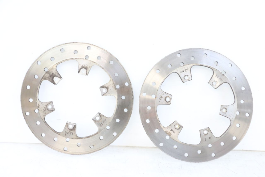photo de PAIR FRONT BRAKE DISC PIAGGIO MP3 RL 250 (2006 - 2010) - Surface and material condition