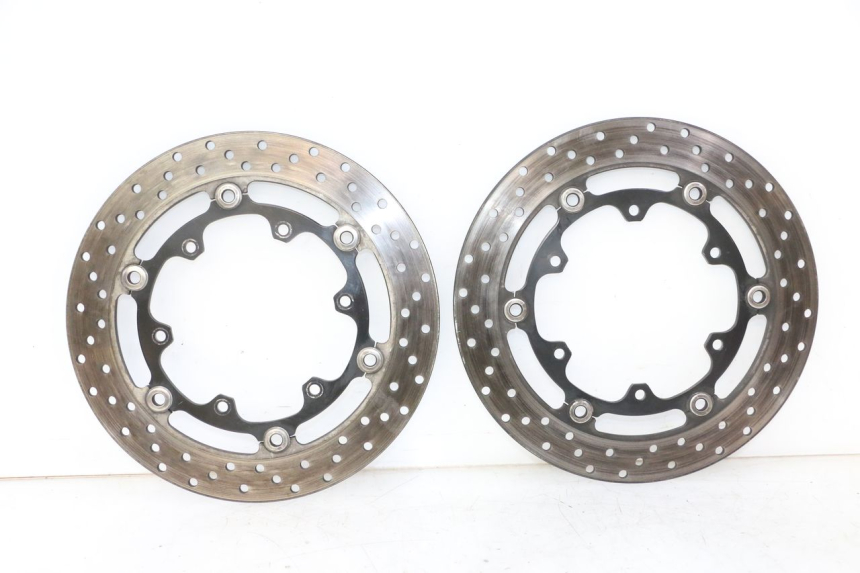 photo de PAIR OF FRONT BRAKE DISCS YAMAHA TDM ABS 900 (2002 - 2014) - Used quality zoom