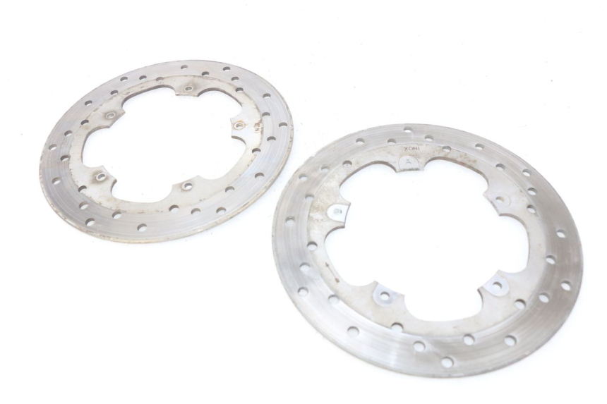 photo de PAIR OF FRONT BRAKE DISCS PIAGGIO X9 EVOLUTION 125 (2003 - 2007) - Zoom on usage condition