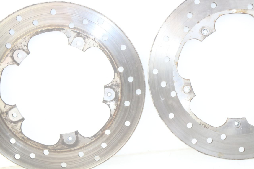 photo de PAIR OF FRONT BRAKE DISCS PIAGGIO X9 EVOLUTION 125 (2003 - 2007) - Surface and material condition