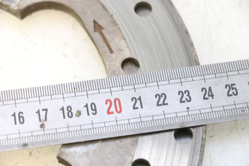 photo de PAIR OF FRONT BRAKE DISCS PIAGGIO X9 EVOLUTION 125 (2003 - 2007) - Markings and original references