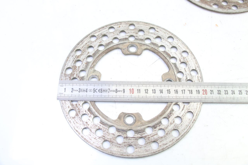 photo de PAIR FRONT BRAKE DISC YAMAHA YFM BRUIN 350 (2003 - 2009) - Technical close-up