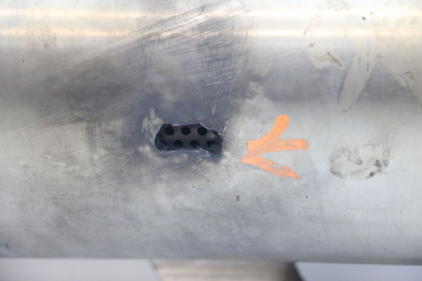 photo de Exhaust pipe KYMCO DINK STREET ABS 125 (2011 - 2018) - Detailed visual inspection