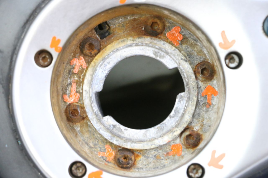 photo de FUEL TANK APRILIA CLASSIC 125 (1995 - 2001) - Component detail