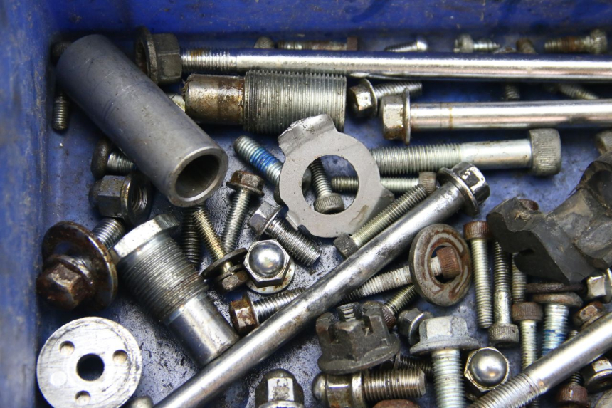 photo de SCREW FASTENER BAG YAMAHA XV VIRAGO 750 (1984 - 1998) - Fixing points details